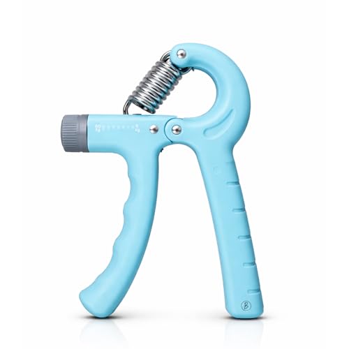 Image of Btag Hand Gripper - Adjustable Grip Strengthener for Forearm, Wrist & Finger Workout Men & Women Capacity 60 kg (Blue)