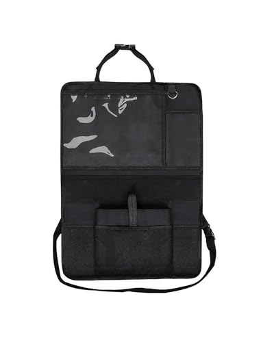 Filet de rangement pour siège arrière de voiture avec sac auto élastique