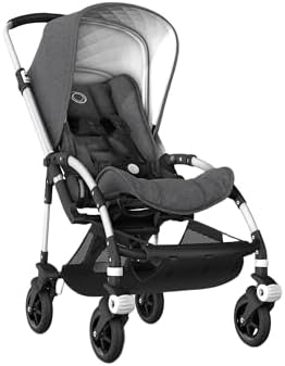 Bugaboo BEE - Colección clásica de metal, color negro y gris