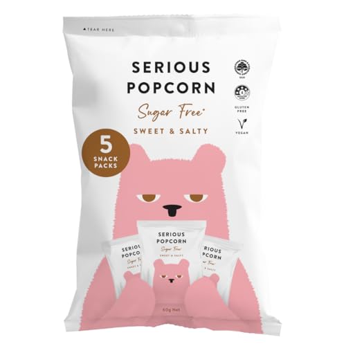 Serious Food Co Sugar Free Sweet & Salty Popcorn 60g