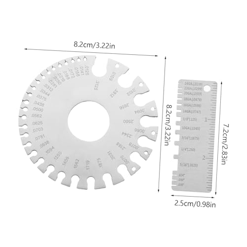 Medidor de grosor para soldadura de acero inoxidable LIFKOME miniatura 2