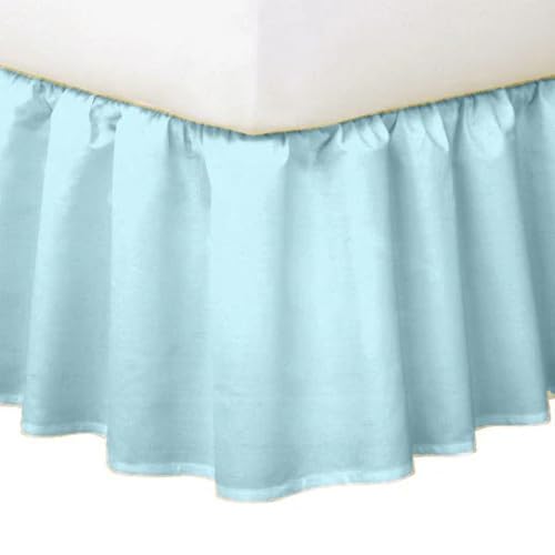 Falda de cama de seda cruda para dormitorios estilo nórdico 2