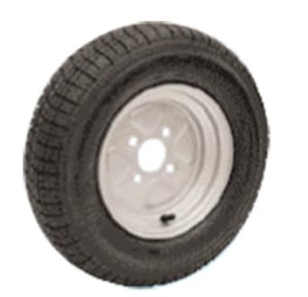Roues pneum. p. Chariots Grande Vitesse Osculati 4,5/10 pour remorque de mise à l'eau