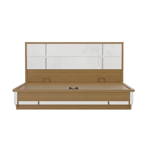 Image of Wakefit Arca King Engineered Wood Bed with Hydraulic Storage