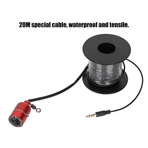 Ciciglow Water Boat Fish Finders, Underwater Fishing Camera Kit With 4.3In Lcd Monitor, Waterproof Portable Handheld Fish Finder, 6 Hours, Adjustable Focal Length, For Ice Lake Boat Fishing #TOP3