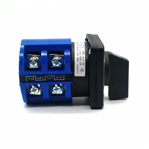 Interruptor de cambio universal LW26-63/2 de dos polos y selector de carril DIN 63A 4