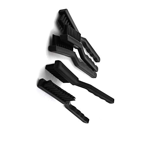 Aexit Black Good performance Audio Cables Handle PCB ESD Anti Static debris Cleaning Brush 7