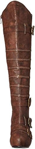 Ellie Shoes Women's 421-RUMI Fashion Boot, Brown, 6 M US | Image 1