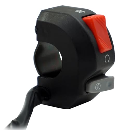 Commande clignotant moto 7/8 pouces 12V pour phare antibrouillard