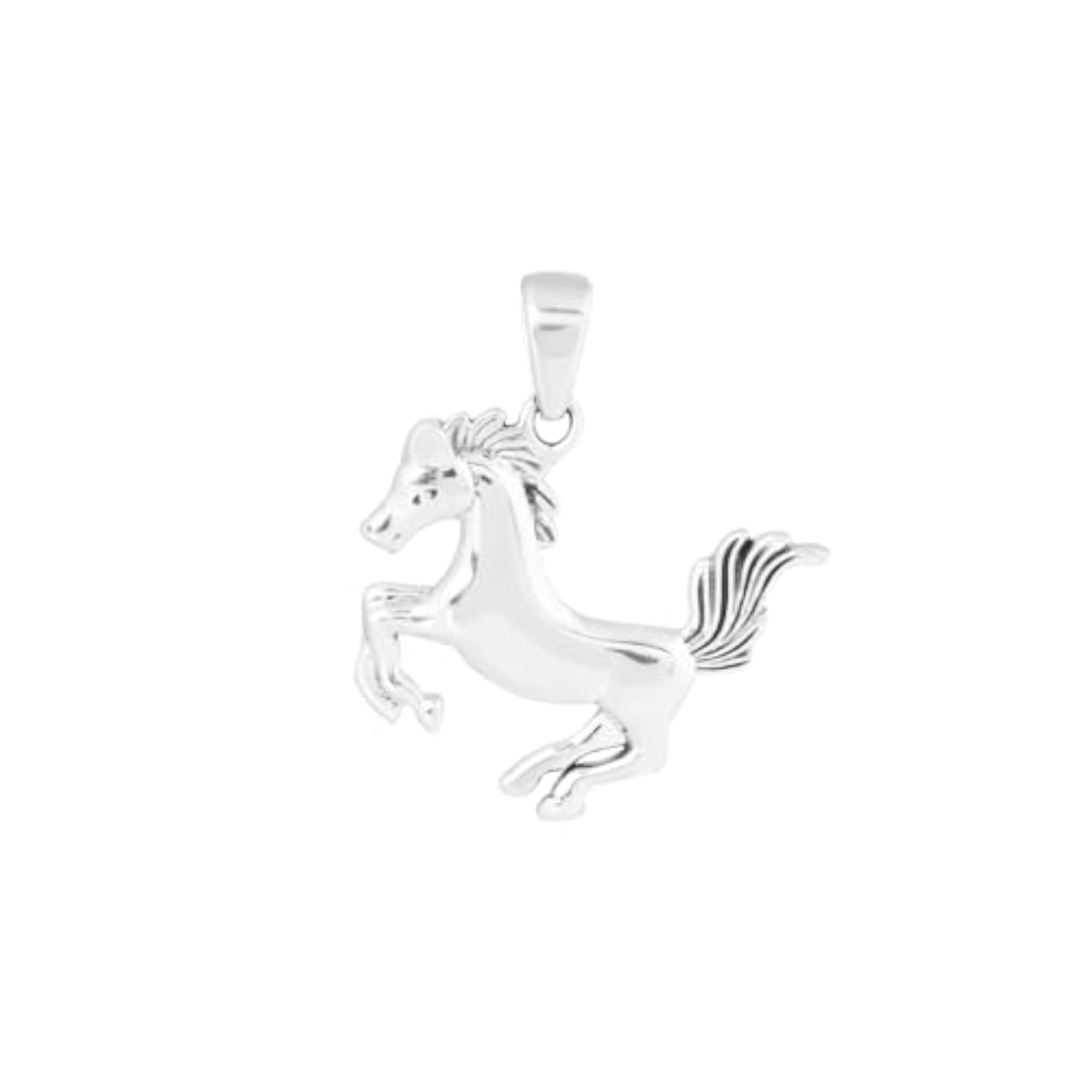 Horse Design 925 Sterling Silver Pendant, Gifts