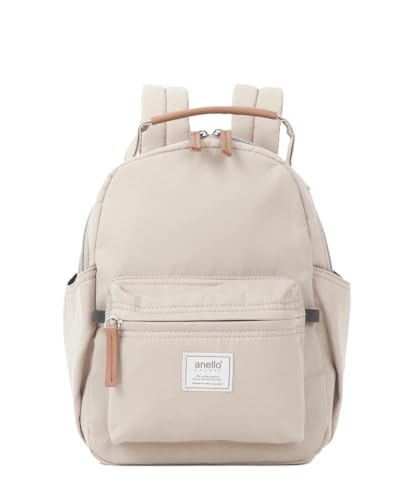Anello Grande GHM0554 Backpack, Lightweight, Multi-Storage, A5, beige, beige