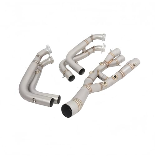 Tuyau d'échappement de moto blanc anti-jaunissement pour ligne BMW S1000RR 19-24