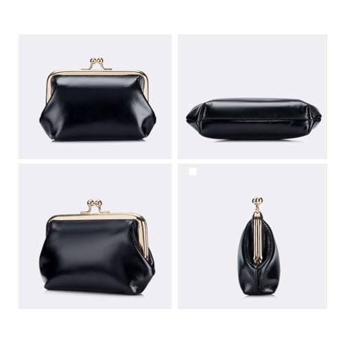 Women's Genuine Leather Coin Purses, Evening Bags, Money Clips, Wallets, Money Organizers Bags, Card Cases, Handbags (Orange)3