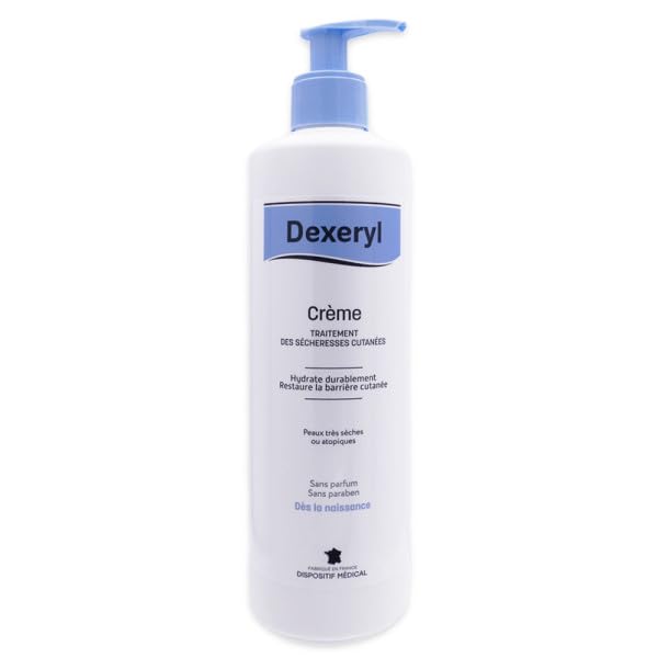 DEXERYL Cream 500g - Moisturizing Skin Care - Repair Dry and Irritated Skin