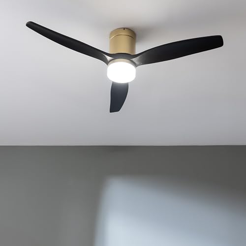 Cecotec Deckenventilator EnergySilence Aero 5600 Aqua GoldBlack Connected – Ansicht 3