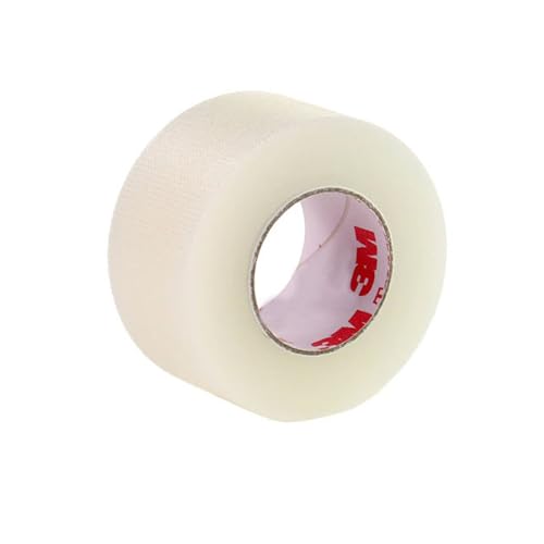 Transpore Surgical Tape, 2.5cm x 9.1m (1 Roll) | Hypoallergenic | Transpore Tape | Medical Tape for Skin, Dressings and Face | Blister Tape | Bandage Tape | First Aid Tape Suitable for Sensitive Skin