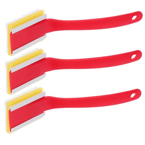SAFIGLE Lot De 3 Pinceaux De Finition pour Murs Applicateur De Peinture pour Bordures De Peinture Outil De Brossage des Bords pour Bordures Murales