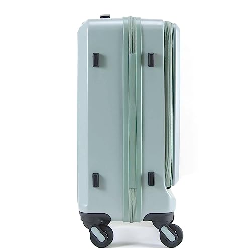 フリクエンター LIEVE リエーヴェ 4輪 キャリーケース スーツケース 軽量 静か 特許タイヤ 国内線 機内 持ち込み フルオープン 3kg 32L 1-254 (D.グレー)