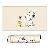 スヌーピー ゲーミングマウスパッド 大型ゲー まうすぱっど マウスパッド 防水 滑り止め ゲーミング オフィス最適 レーザー 耐久性 マウスパッドおしゃれ マウス用パッド ズ オフィス 自宅兼用 40×75cm