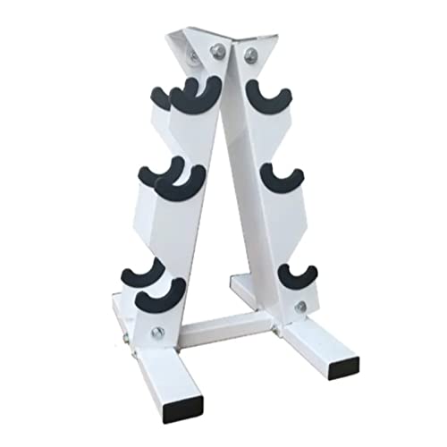 Support de rangement d'haltères et kettlebells en acier pour gagner de la place