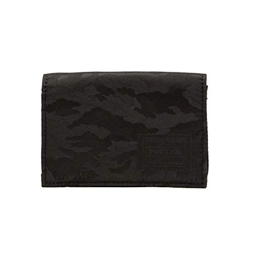Porter Gili 886-16147 Business Card Case, Business Card Holder, Gili 886-16147, Men's, Women's, 10x Points, Easy Birthday Present, Gift Wrapping, Woodland Camo BLK (13)