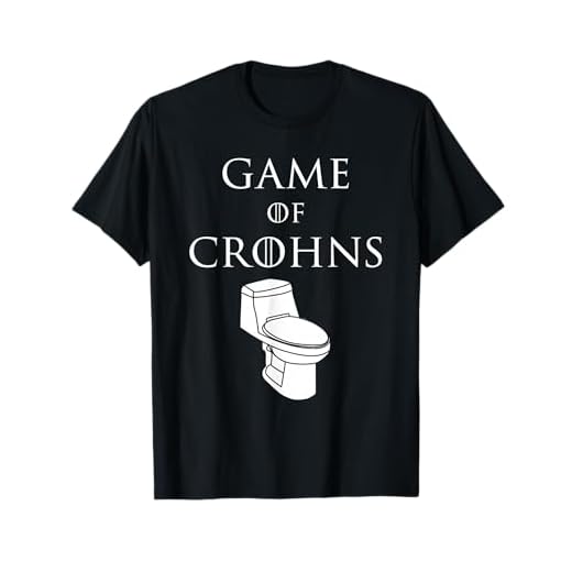 Funny Game of Crohns Awareness Chron's Disease Symptoms T-Shirt