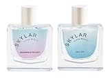 Skylar Boardwalk Delight and Salt Air Eau de Perfume Layering 2 Pack- Hypoallergenic & Clean Perfume for Women & Men, Vegan & Safe for Sensitive Skin- (50mL /1.7 Fl oz)