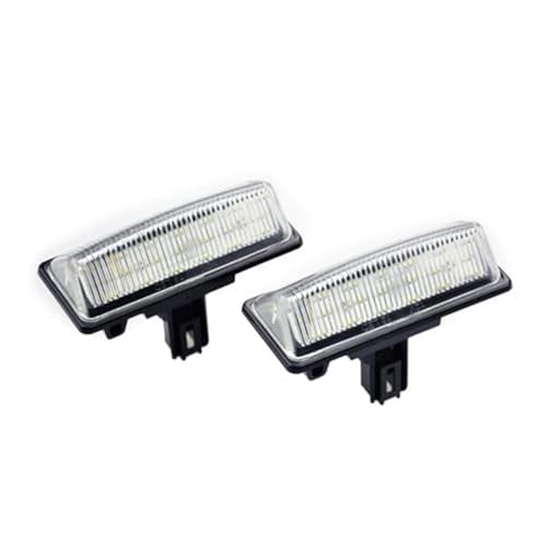 Luz de matrícula para Nissan Altima Sentra y Tiida bombilla LED de repuesto directo homologado