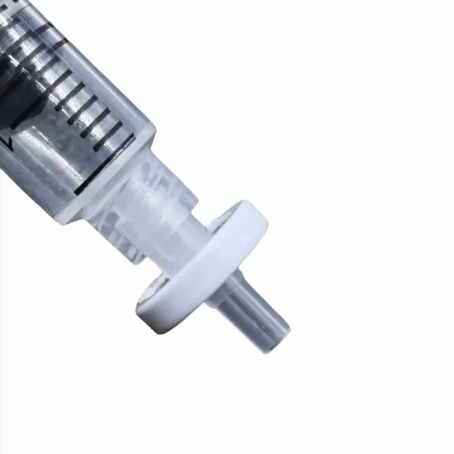 Hydrophobic PTFE Syringe Filter Ruhr Lock Diameter 13mm 0.22 0.45 0.8 1 1.2 3 5 10 Micron Needle Filtration Needle Filter 10/PK(1 Micron)