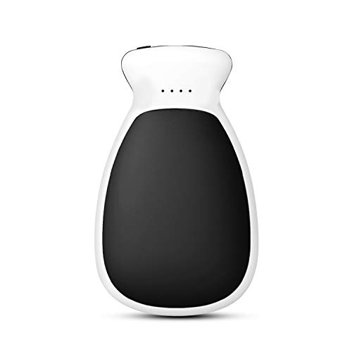 SkyGenius Rechargeable USB Hand Warmer, 5200mA Reusable Electric Pocket Hand Warmers Power Bank, for Raynauds, Outdoors, Winter (Black)