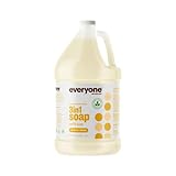 Everyone 3-in-1 Soap, Body Wash, Bubble Bath, Shampoo, Coconut and Lemon, Coconut Cleanser with...