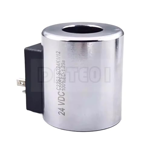 Bobine d'électrovanne hydraulique 12VDC C22s3-Sd24k1/12 de 22mm pour circuits fluides