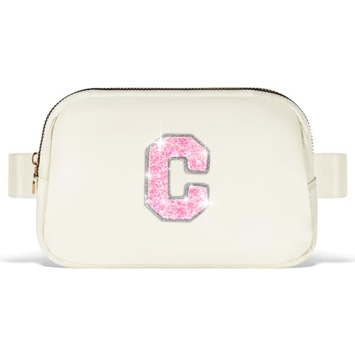 Image of Uygafly Gift for Teen Girls Kids Daughter Her - Birthday Gifts for 3 4 5 6 7 8 9 10 11 12 13 Year Old Girls,Fanny Pack Crossbody Bag Purse Belt Bag Cute Trendy Stuff | Cream,C
