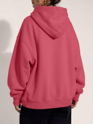 Image of Trendy Queen Women Oversized Hoodies Fall Outfits | Gentle Skin Feel, Aesthetic Drop Shoulder, Large Kangaroo Pocket, Seamless Daily Outfit Match