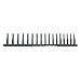 Hanson Global, Inc. 1202 1/2-Inch Drive Metric Socket Holder