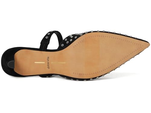 Dolce Vita Women's Kanika Mid Crystal Stud Pointed Toe Heels3