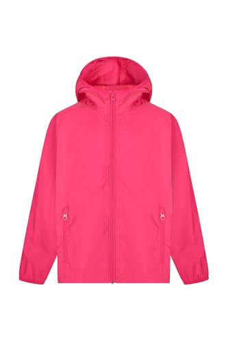 VELILLA WZ70K Cortavientos, Fluor Pink, 5/6 Unisex niños