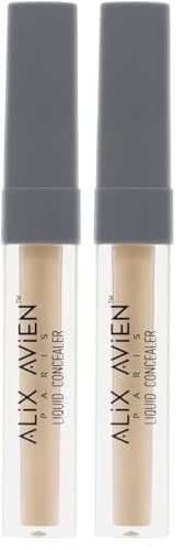 Likit Göz Altı Kapatıcısı, Aydınlık Görünüm Sağlayan Yoğun, Liquid Concealer 108 Butter Milk (2 paketi)