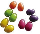 Par de Huevos maraca PERCUSION DE MANO. OQAN Huevos QHP EGG MARACAS.