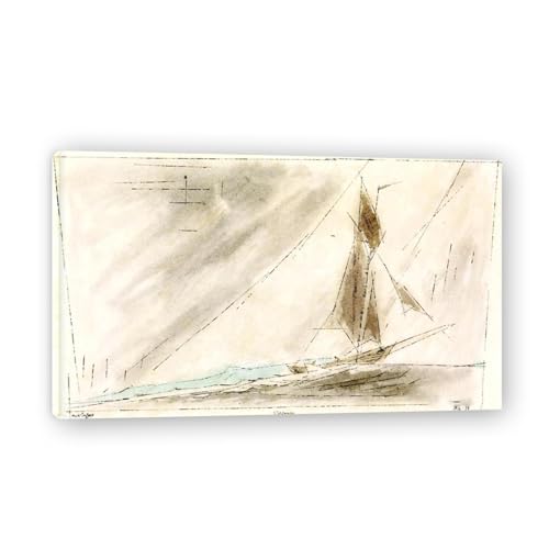Tableau imprimé sur toile Fisherman pour remplacer un mur vide sans cadre visible