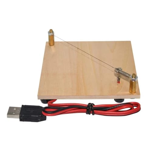 Selladora de bordes de tela con USB y base de madera miniatura 4