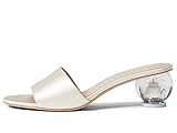 kate spade new york Women's Love Slide Sandals Heeled, Ivory Bridal, 9