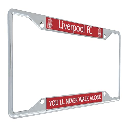 Desert Cactus Liverpool FC Car Accessories Football Soccer Metal License Plate Frame and Tag Holder for Front or Rear of Vehicle (Frame - Design 5)
