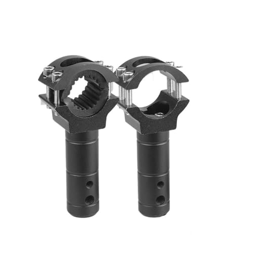 Montaje luz LED en parachoques de moto para rutas nocturnas de aventura