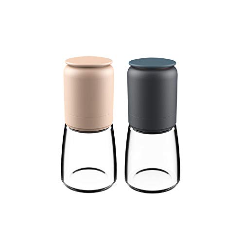 212 Main 5.5 Inch - 14cm FuturaBrushed Stainless Salt Mill