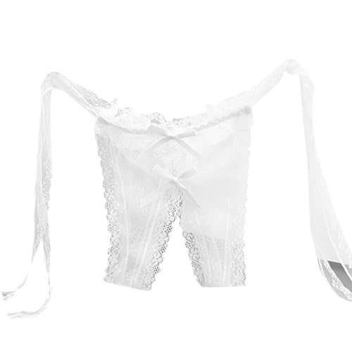 Sous-vêtements pour femmes taille basse transparent chaud sangle mesh