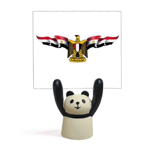 Support emblème égyptien panda accessoire décoration intérieur auto