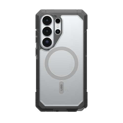 Image of Urban Armor Gear UAG Designed for Galaxy S26 Ultra 5G Case, Trooper - Compatible with Magnetic Charging Slim Transparent Rugged Military Drop Tested Protective Cover - Clear /Ash