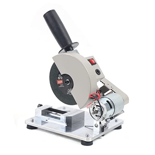 4 '' Mini-Tischsäge, tragbare Kappsäge, Metallsäge, Mini-Gehrungssäge, Holz-Metallschneidemaschine – Bild 5