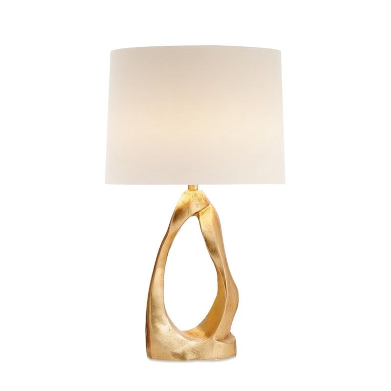 Lampada da comodino Lampada da tavolo for soggiorno, comodino, camera letto, paralume in tessuto, tre colori di luce cangianti Lampade per la camera da letto
